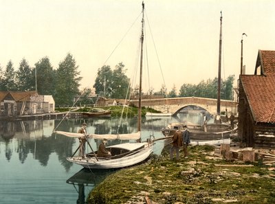 Pont de Wroxham, pub. c.1890 - 1900 - English Photographer